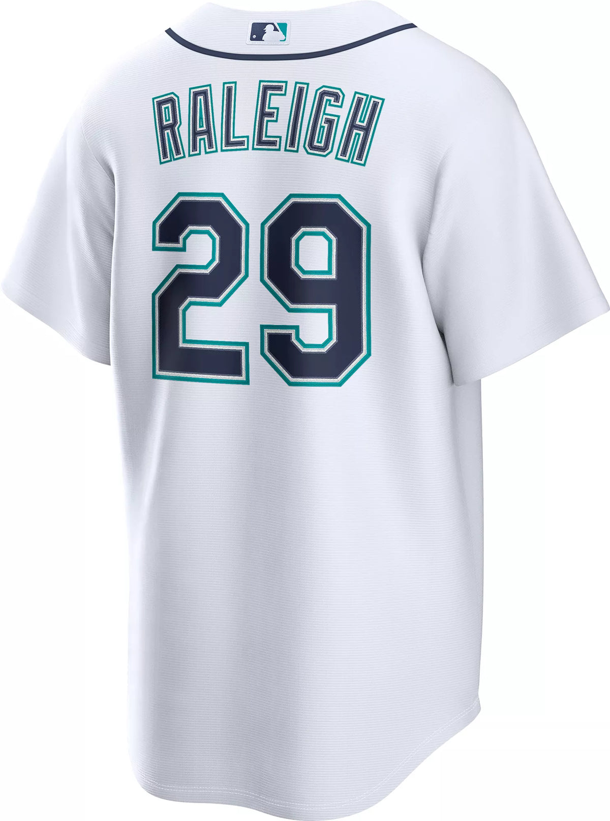 Nike Men's Seattle Mariners White Cal Raleigh #29 Home Replica Jersey