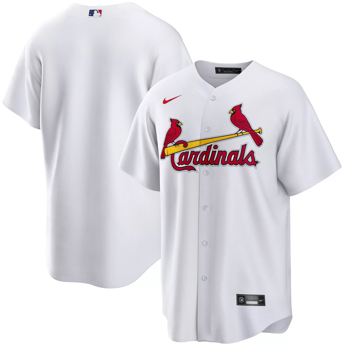 Nike Men's St. Louis Cardinals White Home Replica Jersey