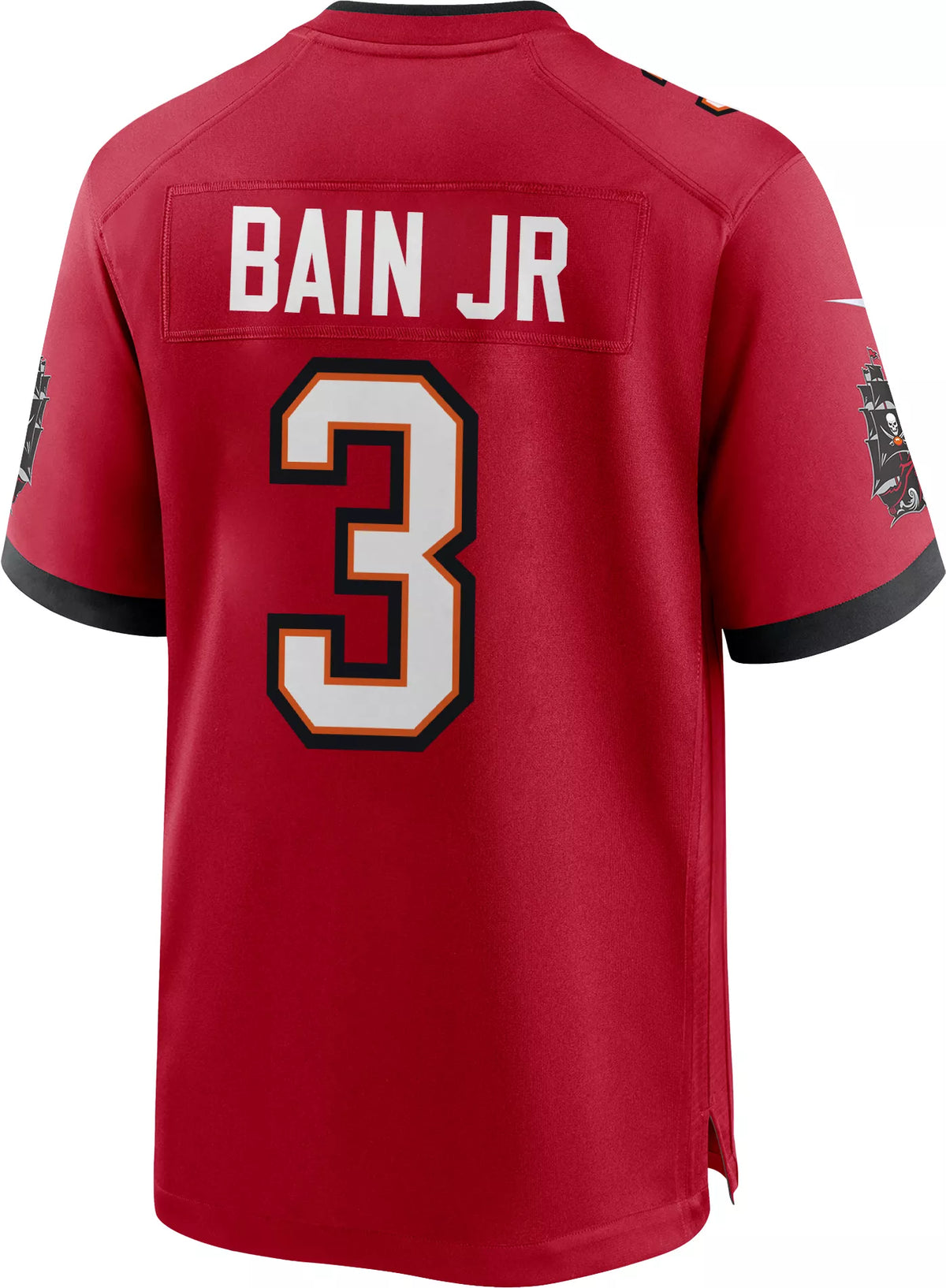 Nike Men's Tampa Bay Buccaneers Rueben Bain Jr. #3 Red Home Game Jersey