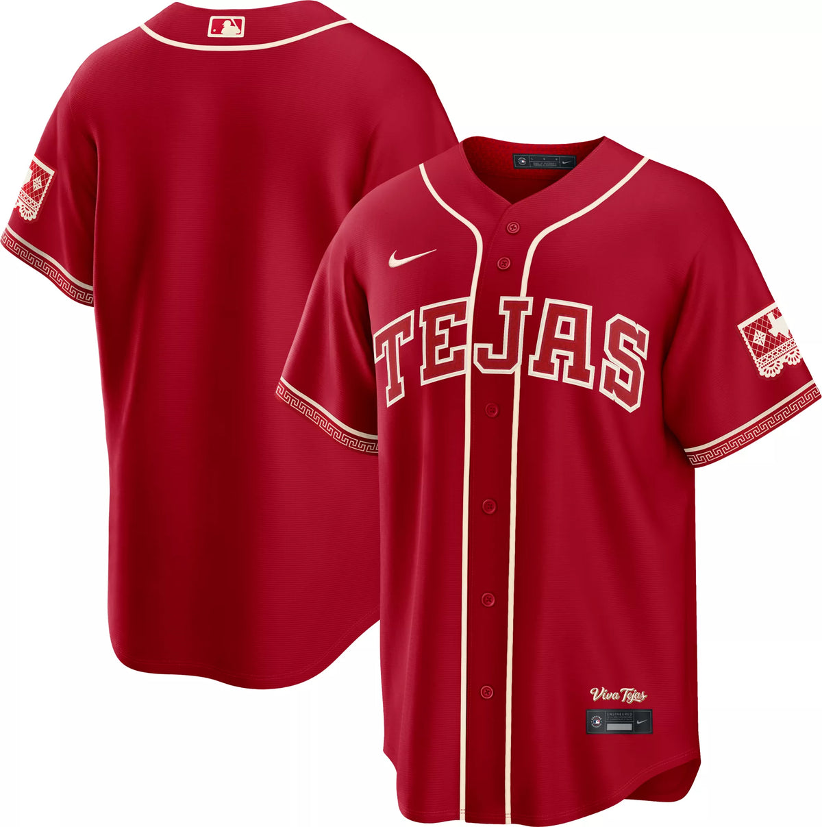 Nike Men's Texas Rangers Blank 2026 City Connect Stadium Jersey