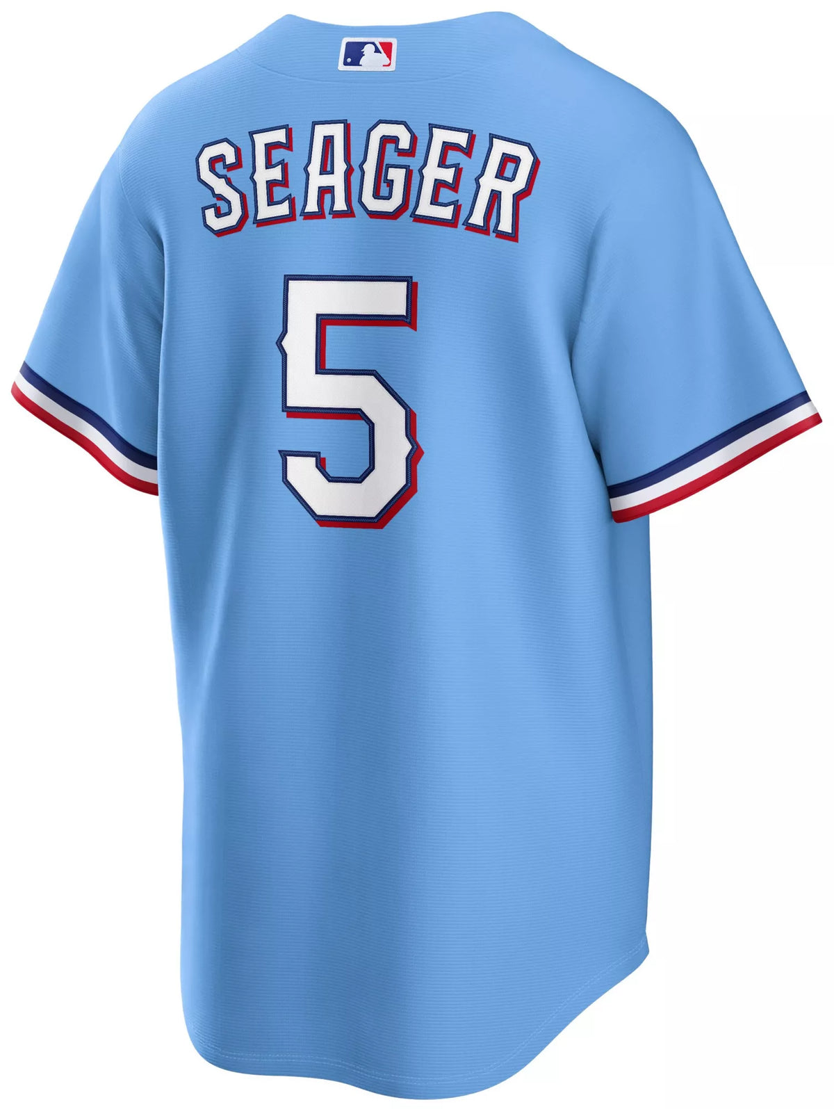 Nike Men's Texas Rangers Blue Corey Seager #5 Alternate Replica Jersey