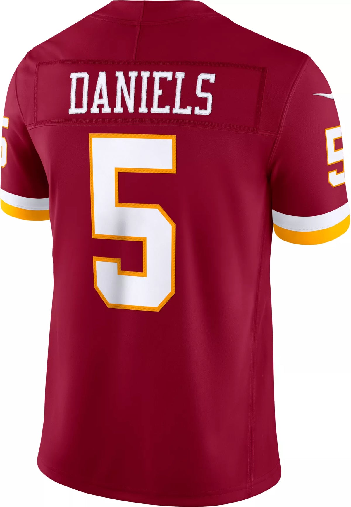 Nike Men's Washington Commanders Jayden Daniels #5 Red Home Limited Jersey