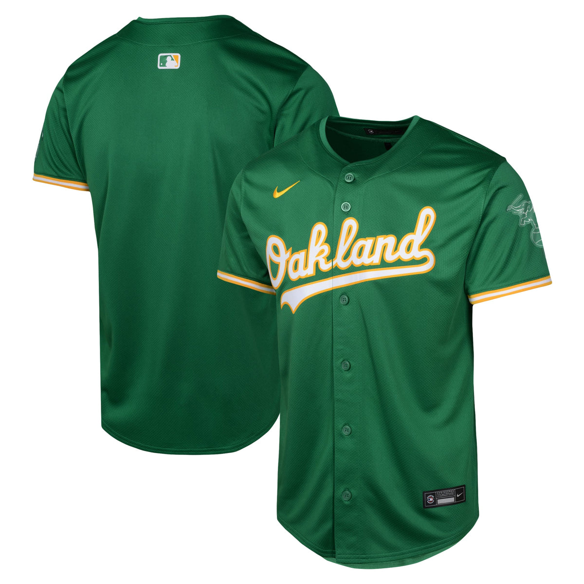Oakland Athletics Nike Youth Alternate Limited Jersey Green
