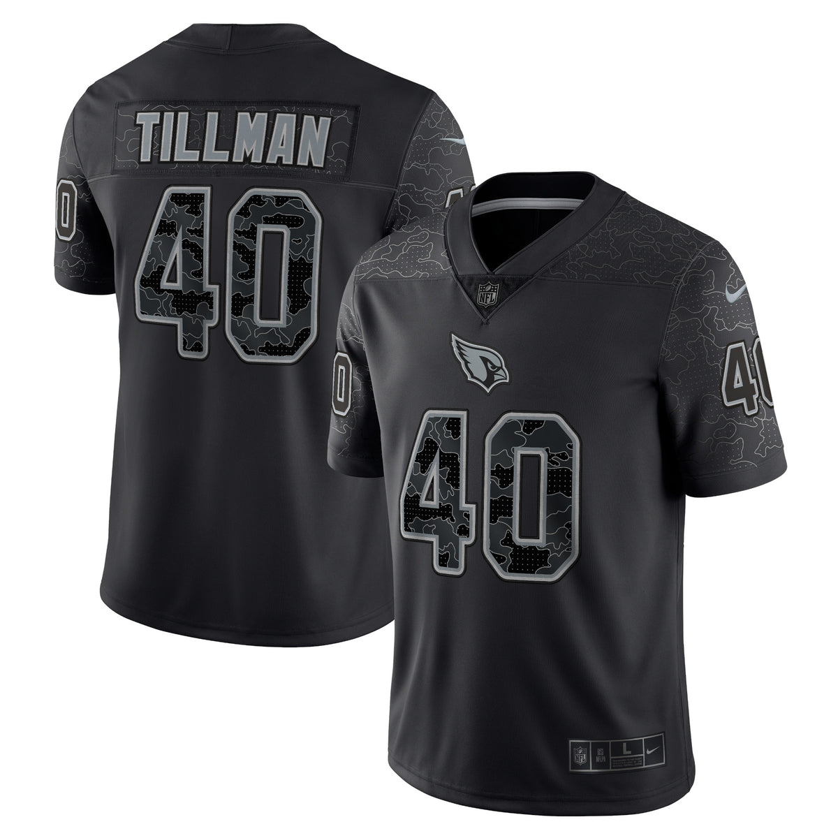 Pat Tillman Arizona Cardinals Nike Retired Player RFLCTV Limited Jersey Black