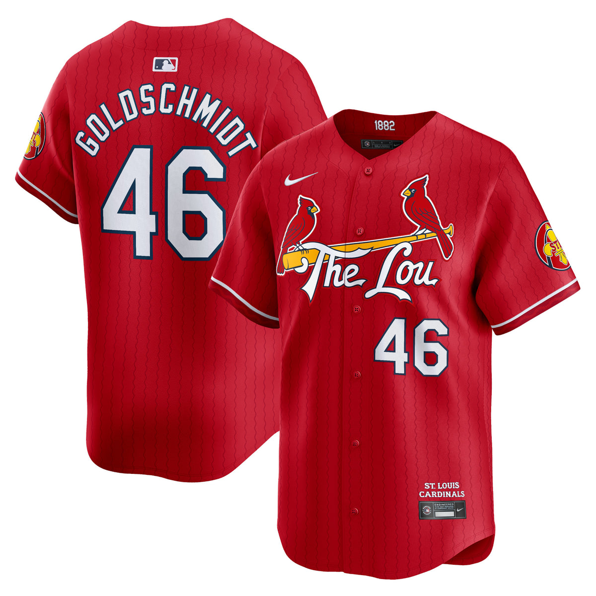 Paul Goldschmidt St. Louis Cardinals Nike 2024 City Connect Limited Player Jersey Red