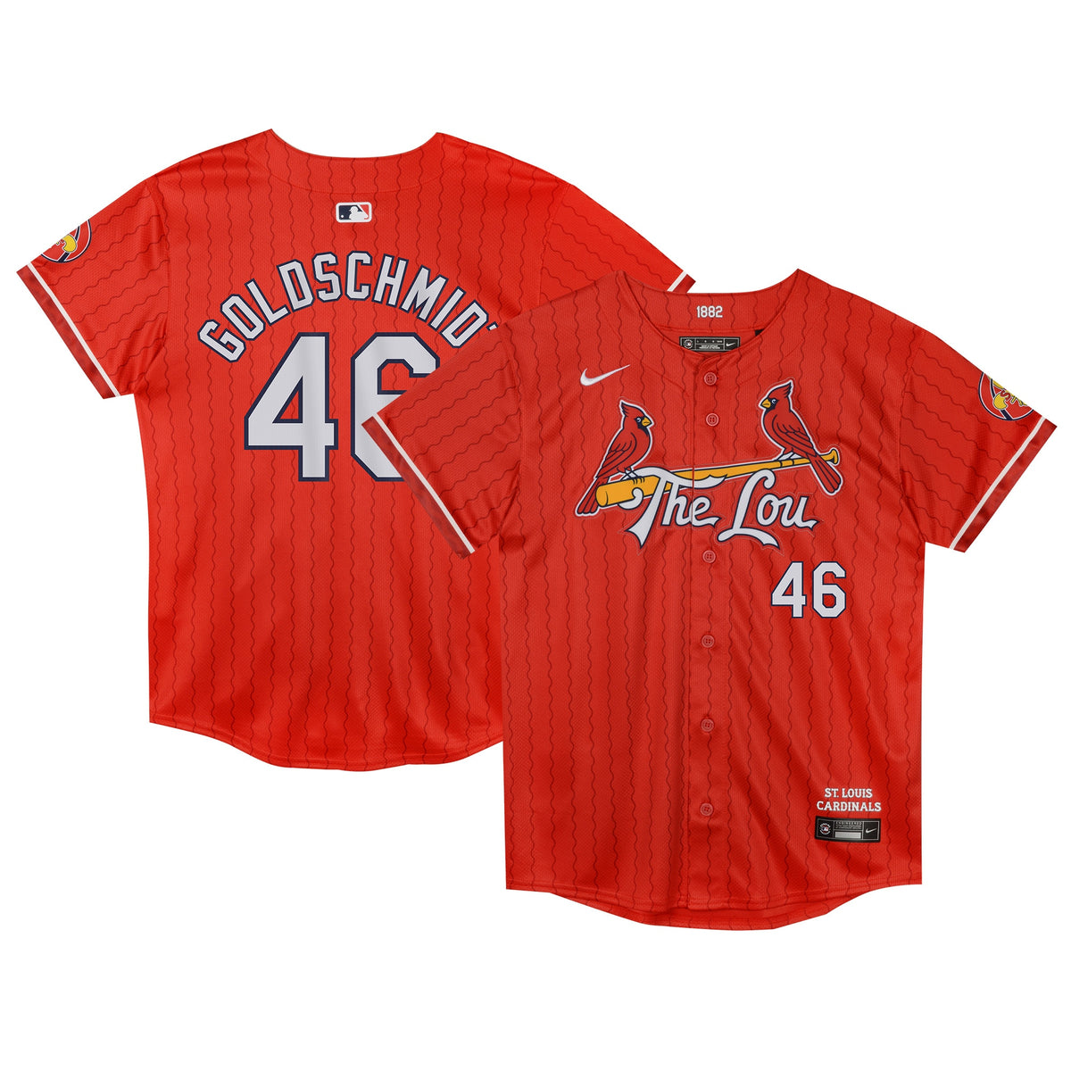 Paul Goldschmidt St. Louis Cardinals Nike Preschool 2024 City Connect Limited Player Jersey Red
