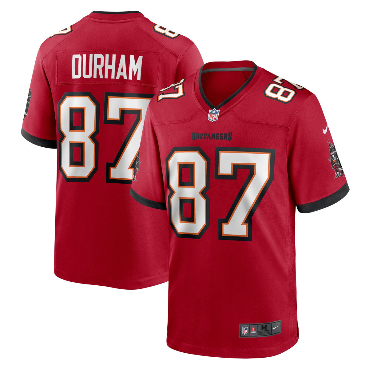 Payne Durham Tampa Bay Buccaneers Nike Game Jersey Red