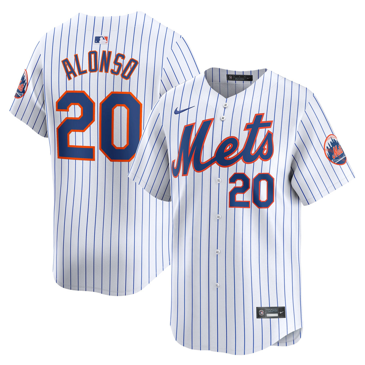 Pete Alonso New York Mets Nike Youth Home Limited Player Jersey White