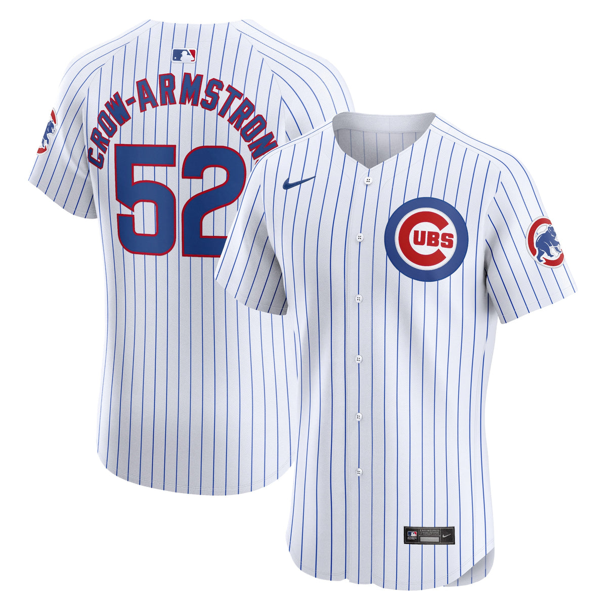 Pete Crow-Armstrong Chicago Cubs Nike Home Elite Player Jersey White