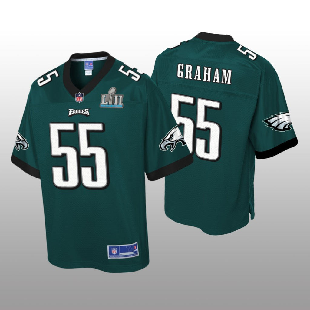 Philadelphia Eagles #55 Green Brandon Graham Pro Line Jersey Youth