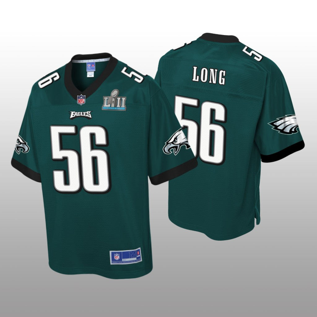 Philadelphia Eagles #56 Green Chris Long Pro Line Jersey Youth