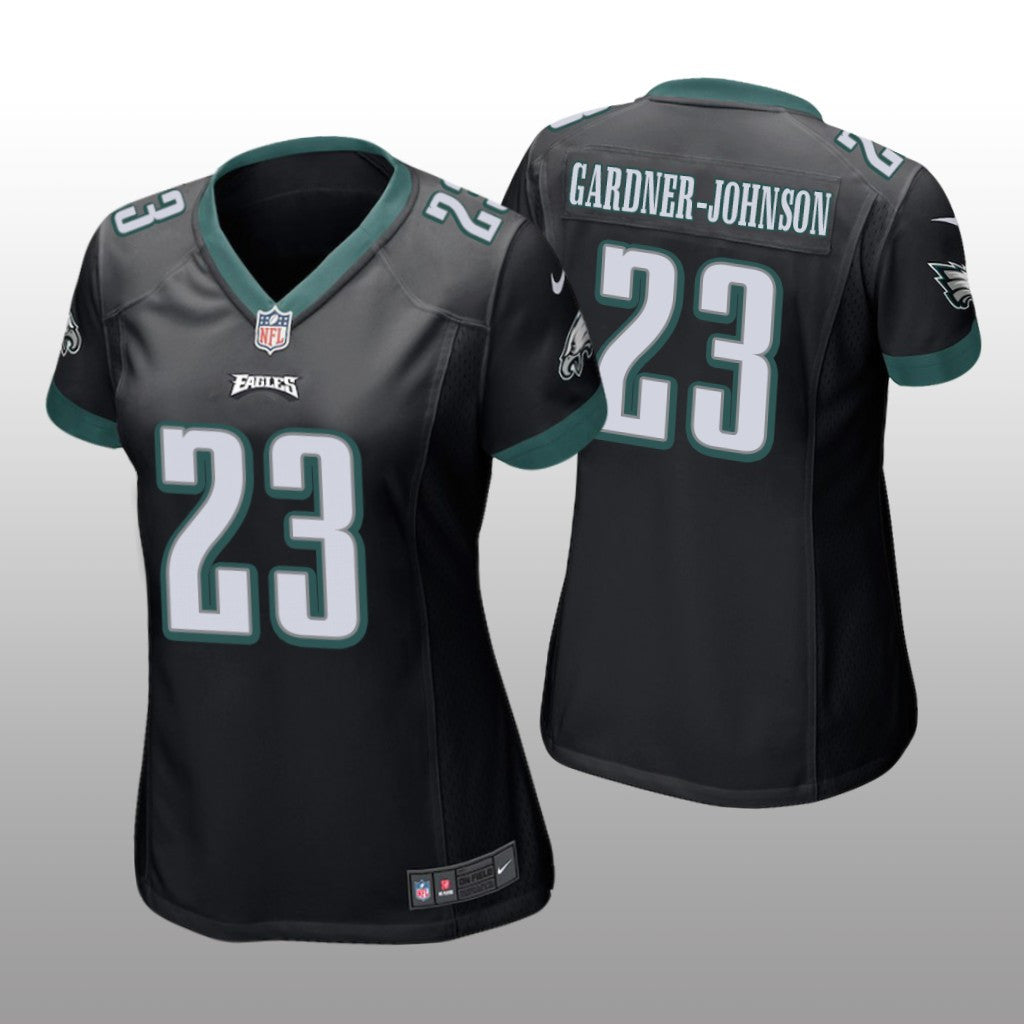 Philadelphia Eagles C.J. Gardner-Johnson Black Jersey Game Women's