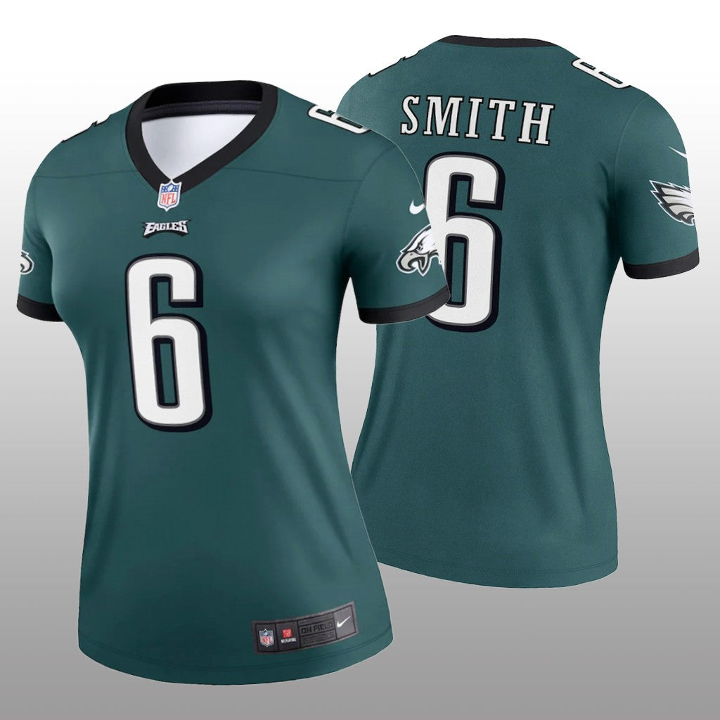 Philadelphia Eagles DeVonta Smith Midnight Green Jersey Legend Women's