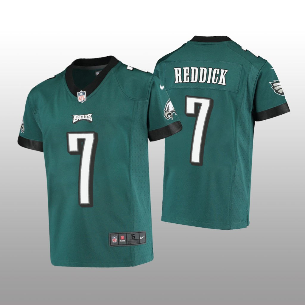 Philadelphia Eagles Haason Reddick Midnight Green Jersey Game Youth