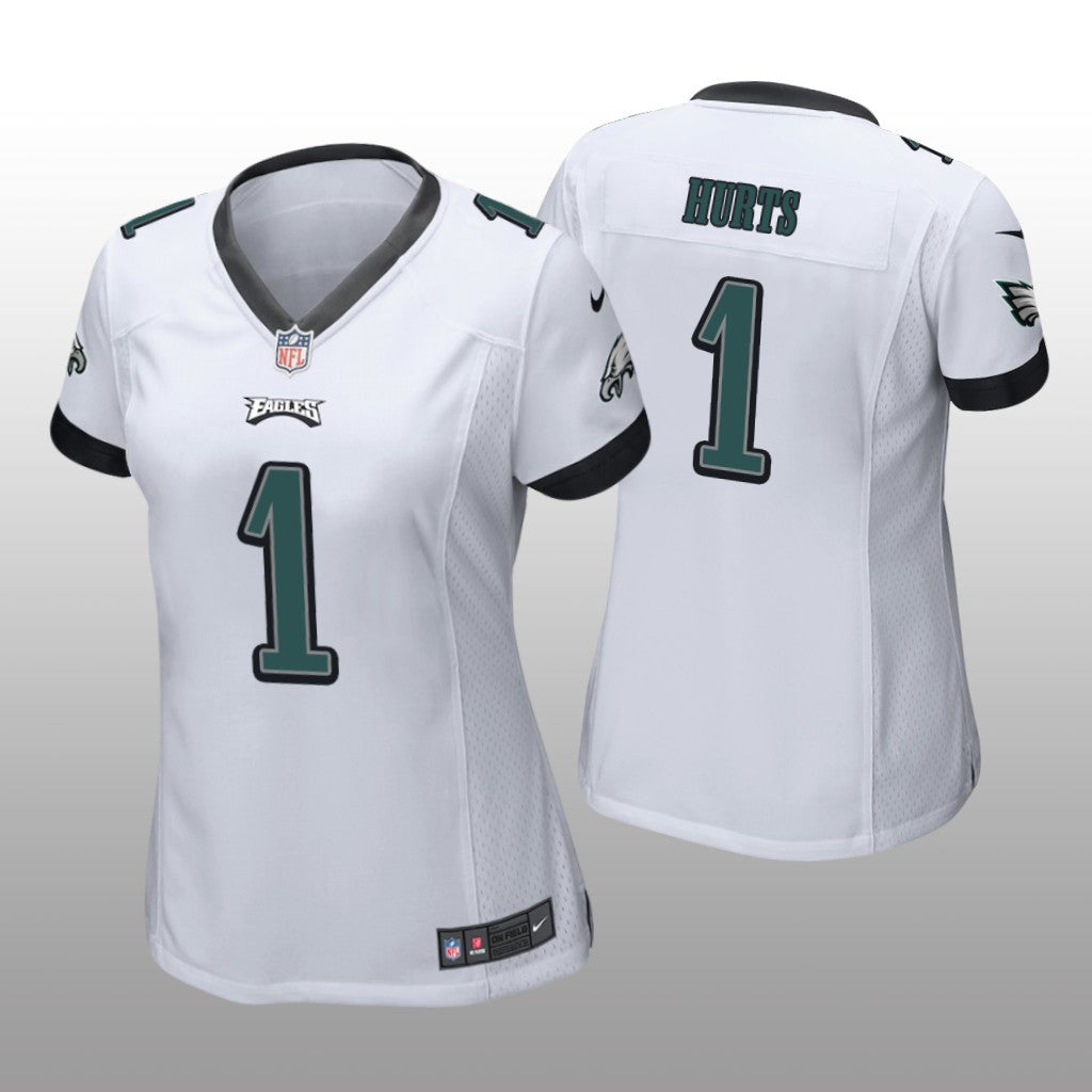 Philadelphia Eagles Jalen Hurts White Jersey Game Women's