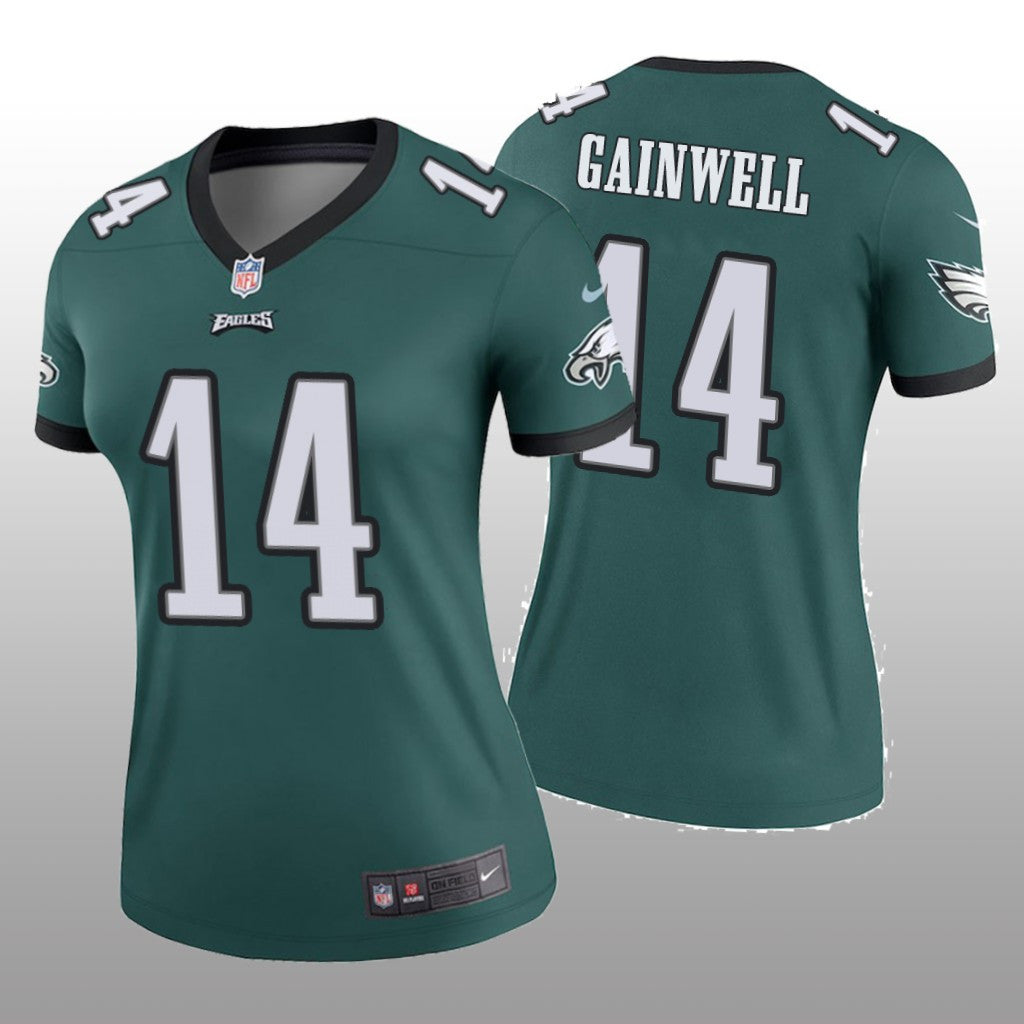 Philadelphia Eagles Kenneth Gainwell Green Jersey Legend Women's