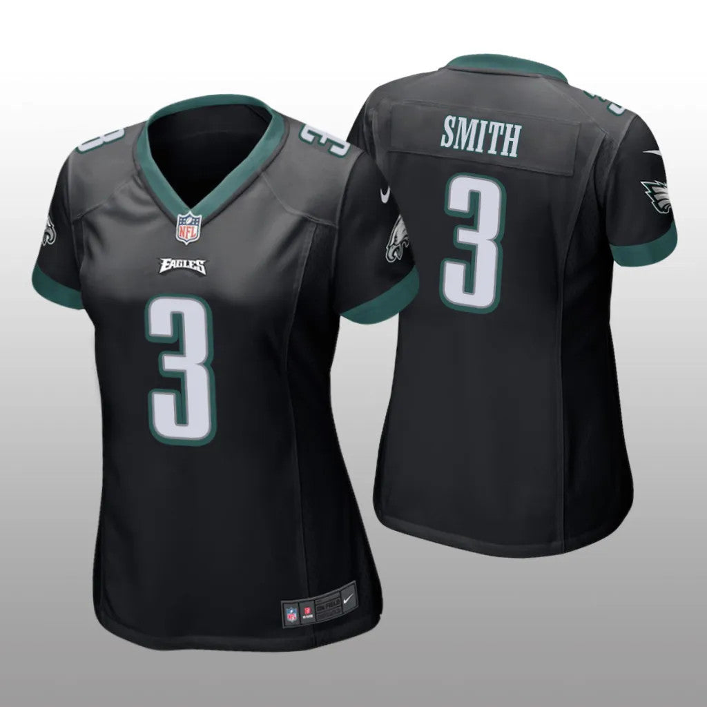 Philadelphia Eagles Nolan Smith Black Jersey Game Women's