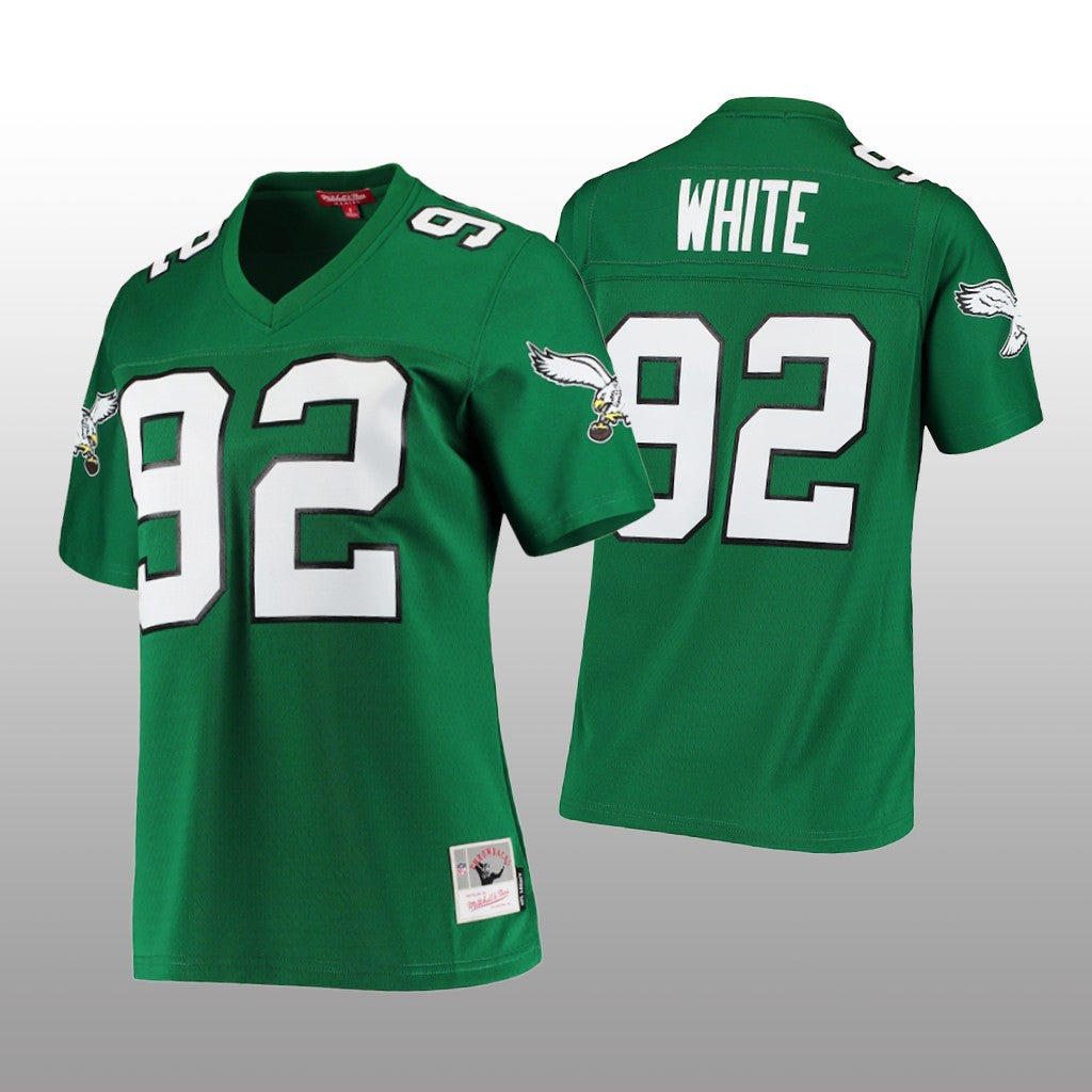 Philadelphia Eagles Reggie White Green Jersey Legacy Women's