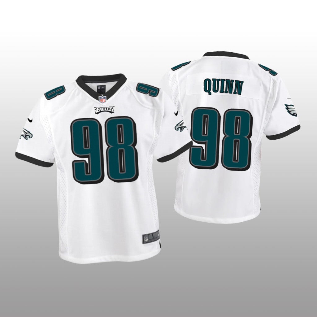 Philadelphia Eagles Robert Quinn White Jersey Game Youth