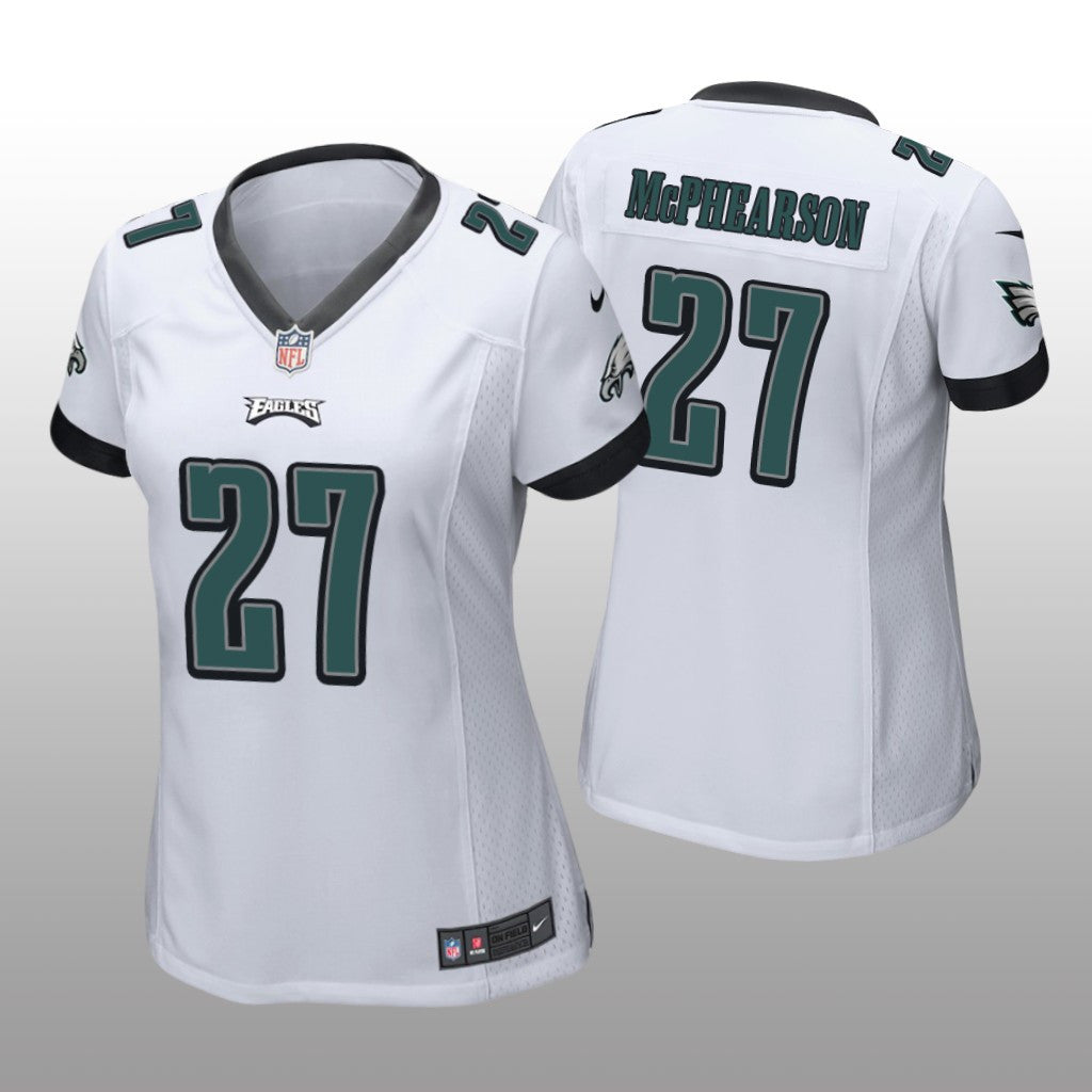 Philadelphia Eagles Zech McPhearson White Jersey Game Women's