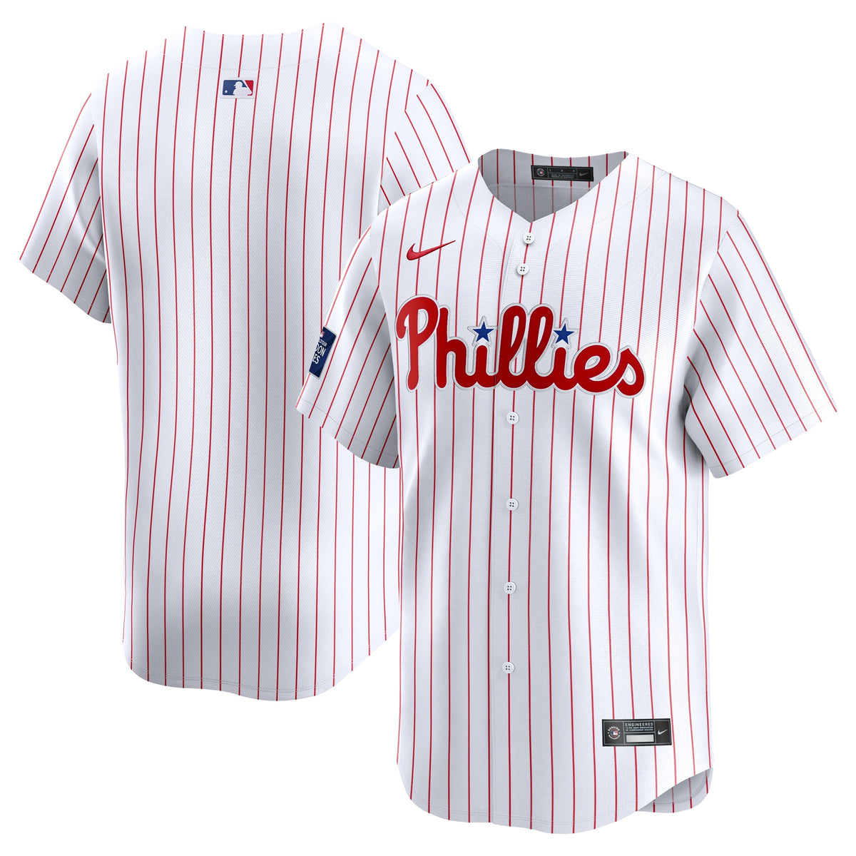 Philadelphia Phillies Nike 2024 MLB World Tour London Series Home Limited Jersey White