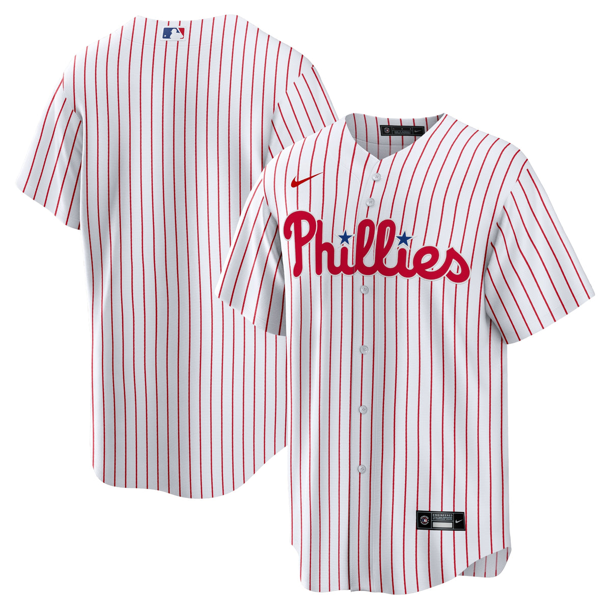 Philadelphia Phillies Nike Home Replica Team Jersey White