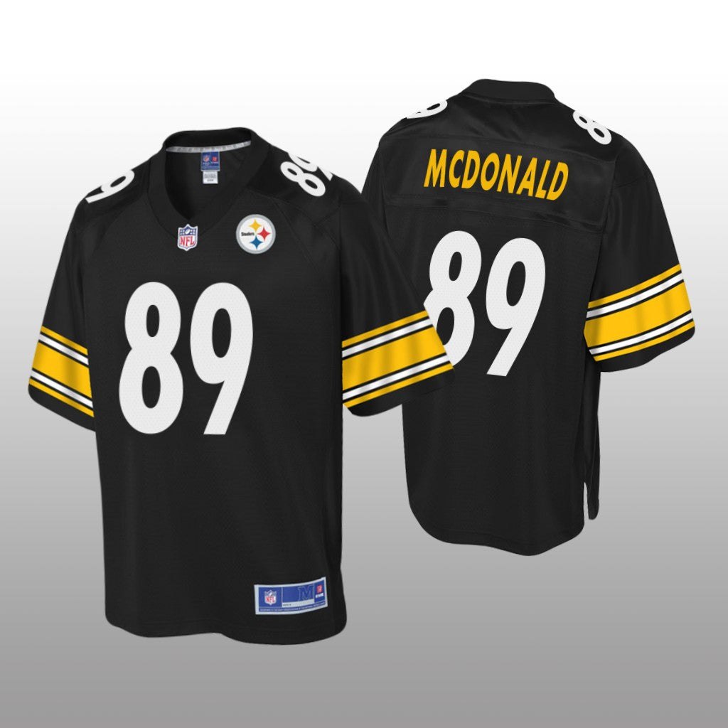 Pittsburgh Steelers #89 Black Vance McDonald Pro Line Jersey Youth