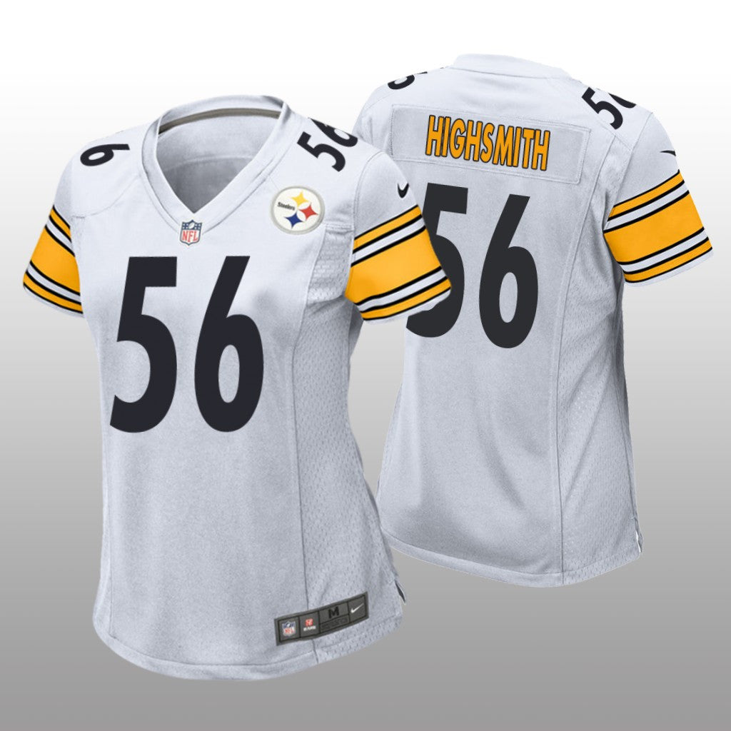 Pittsburgh Steelers Alex Highsmith White Jersey Game Women's