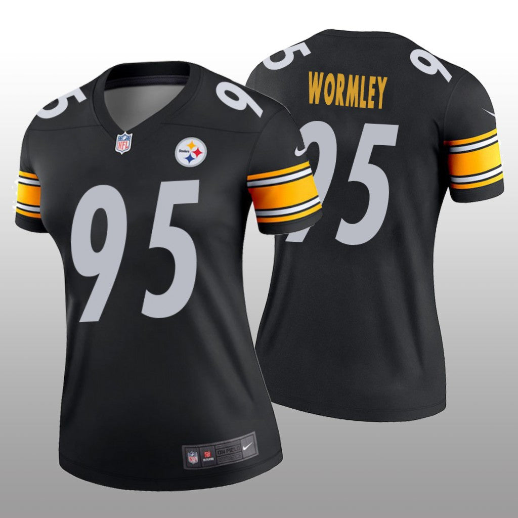 Pittsburgh Steelers Chris Wormley Black Jersey Legend Women's