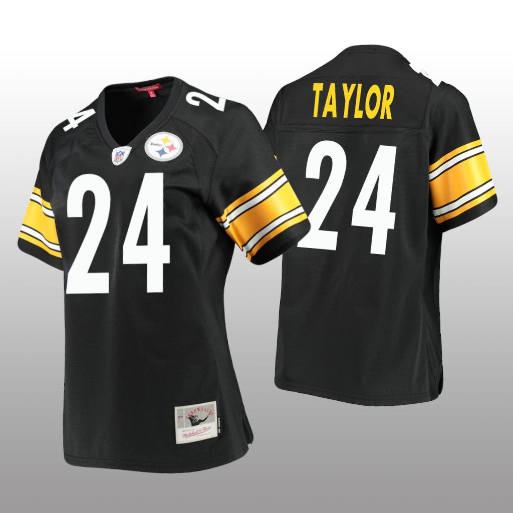 Pittsburgh Steelers Ike Taylor Black Jersey Legacy Women's