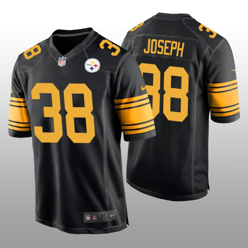 Pittsburgh Steelers Karl Joseph Black Jersey Alternate Game Men's