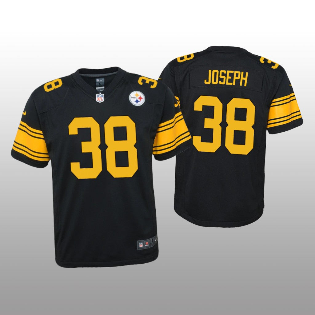 Pittsburgh Steelers Karl Joseph Black Jersey Alternate Game Youth
