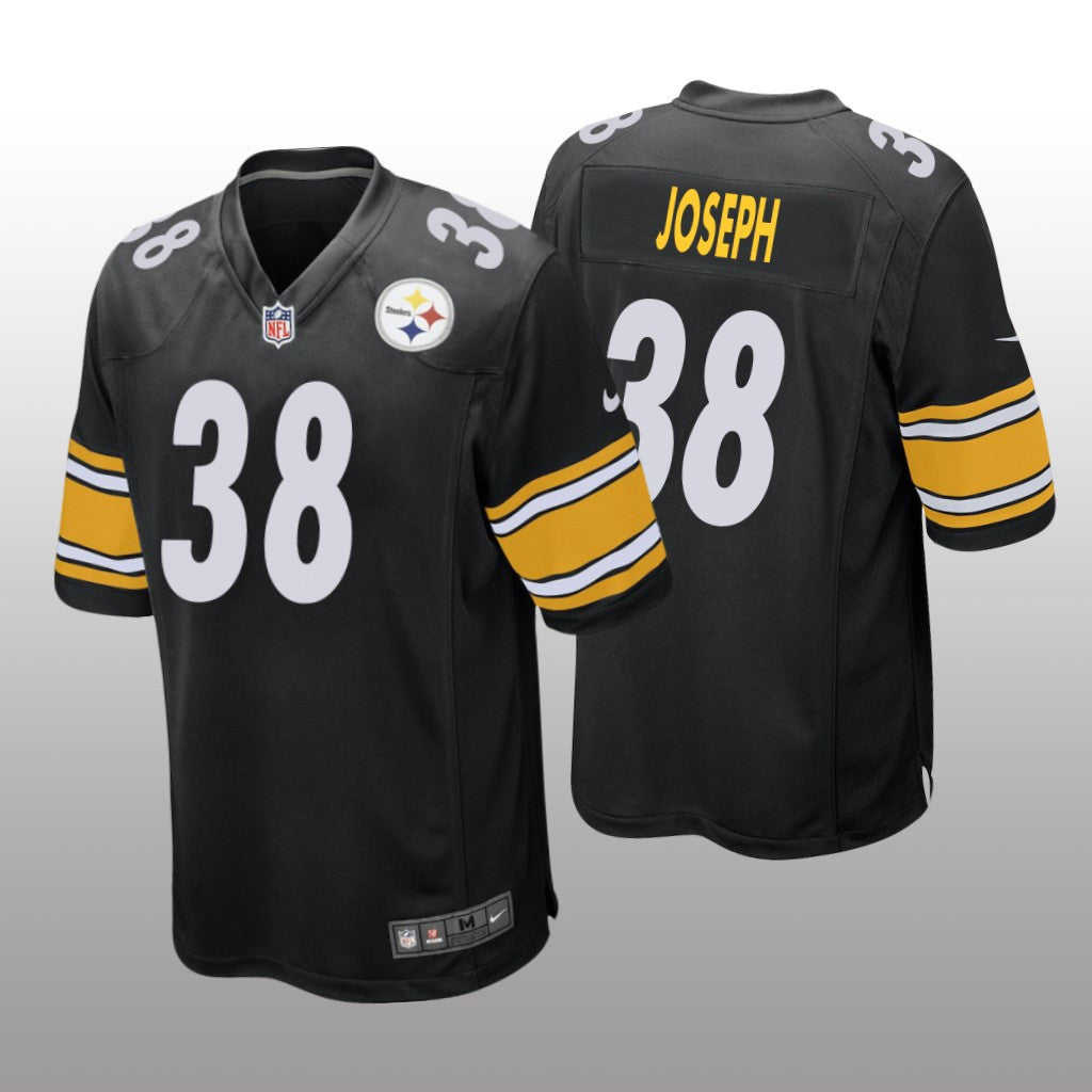 Pittsburgh Steelers Karl Joseph Black Jersey Game Men's