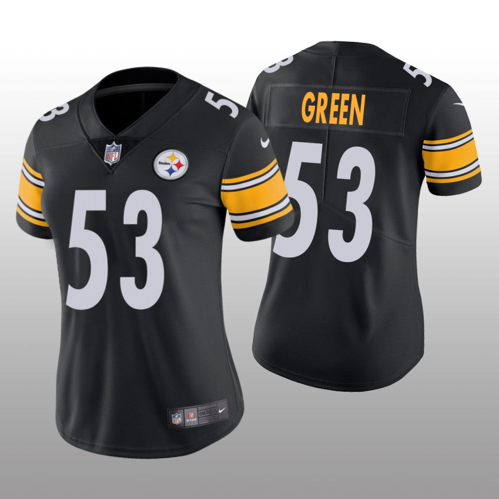Pittsburgh Steelers Kendrick Green Black Jersey Vapor Limited Women's