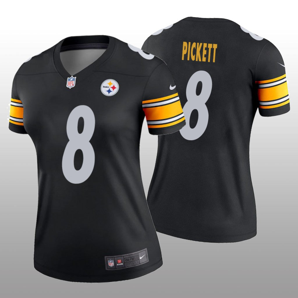 Pittsburgh Steelers Kenny Pickett Black Jersey Legend Women's