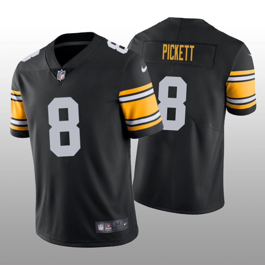 Pittsburgh Steelers Kenny Pickett Black Jersey Vapor Limited Men's
