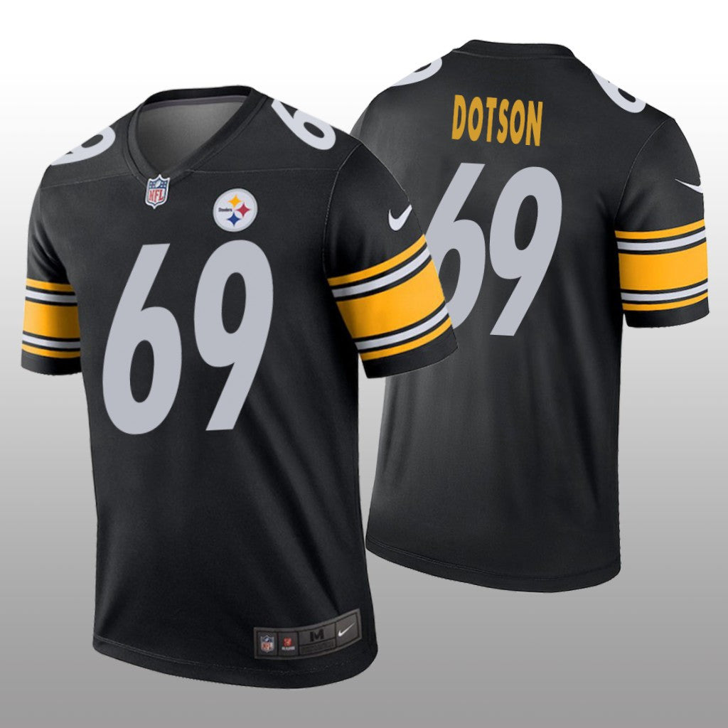 Pittsburgh Steelers Kevin Dotson Black Jersey Legend Men's