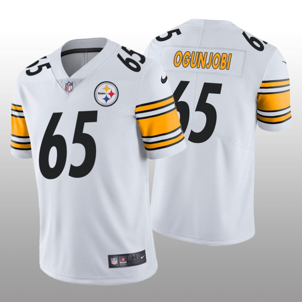 Pittsburgh Steelers Larry Ogunjobi White Jersey Vapor Limited Vapor Limited Men's