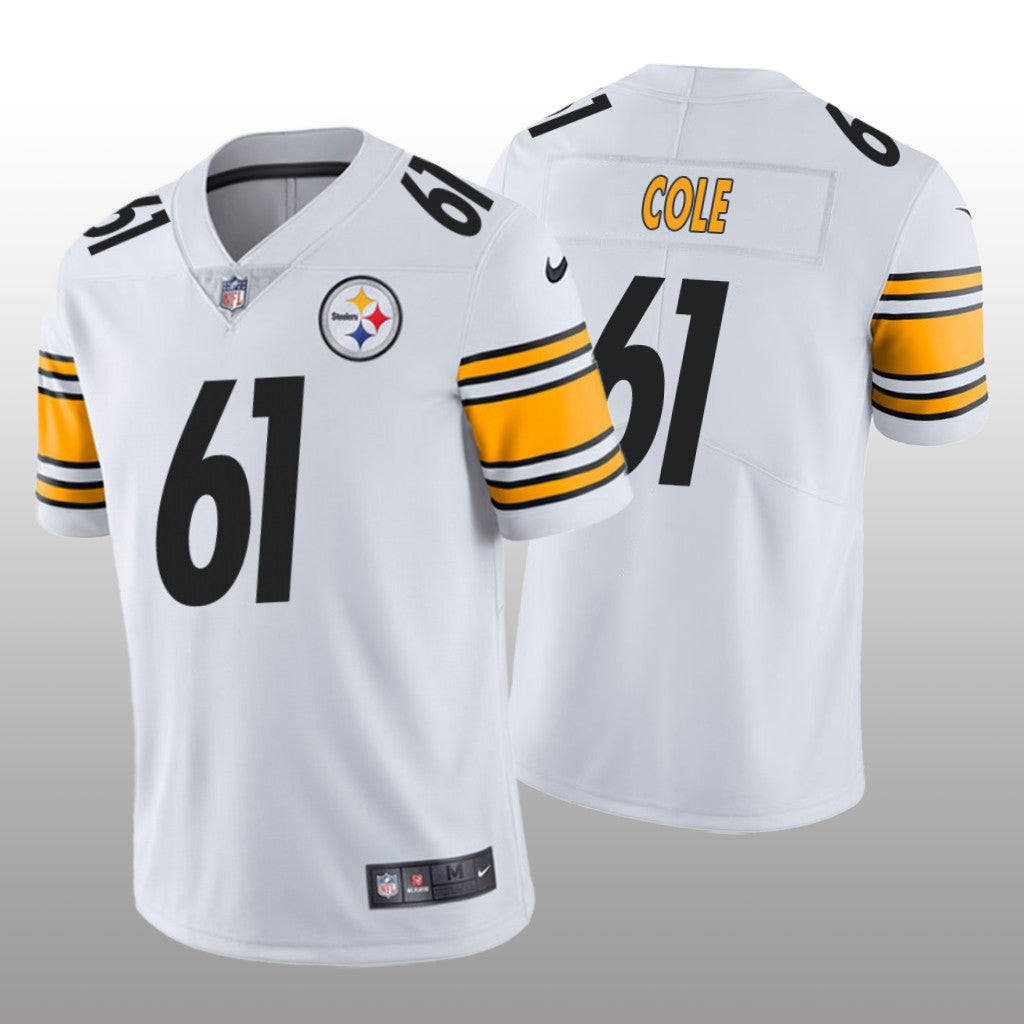 Pittsburgh Steelers Mason Cole White Jersey Vapor Limited Vapor Limited Men's
