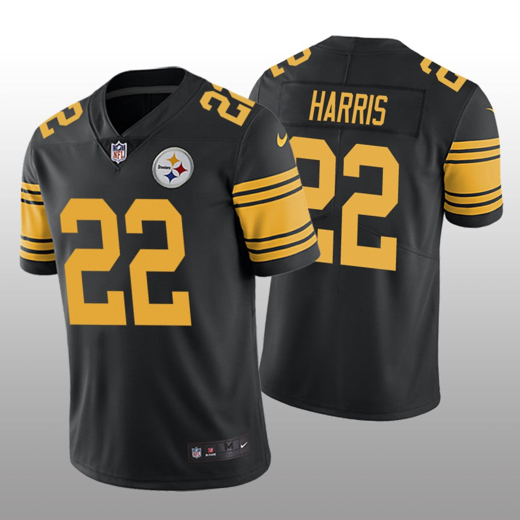 Pittsburgh Steelers Najee Harris Black Jersey Color Rush Limited Men's