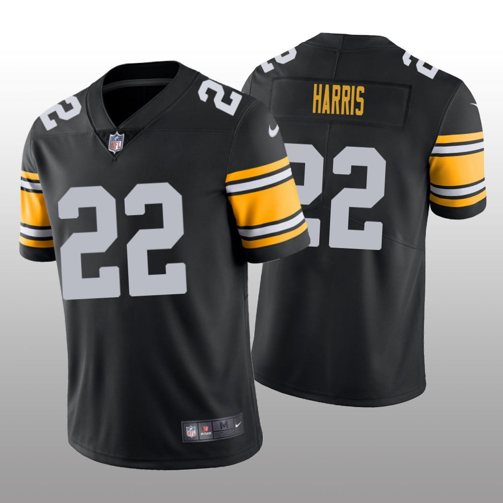 Pittsburgh Steelers Najee Harris Black Jersey Vapor Limited Men's