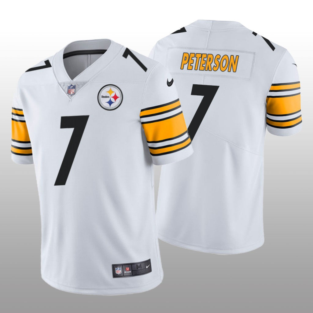 Pittsburgh Steelers Patrick Peterson White Jersey Vapor Limited Men's