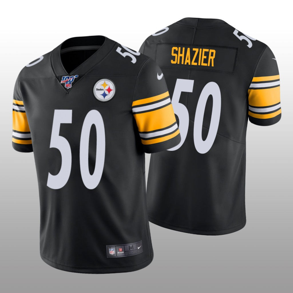 Pittsburgh Steelers Ryan Shazier Black Vapor Limited Jersey 100th Season Men's