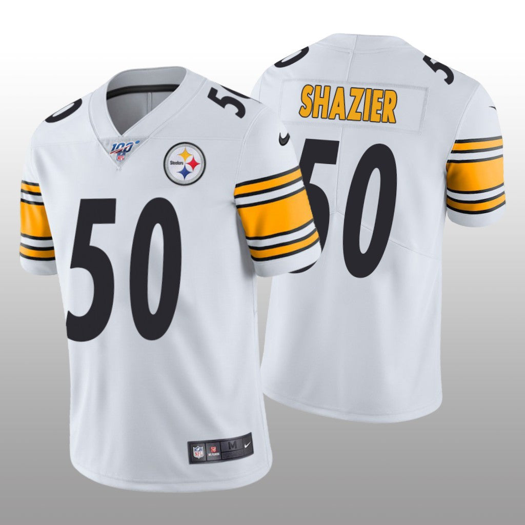 Pittsburgh Steelers Ryan Shazier White Vapor Limited Jersey 100th Season Men's