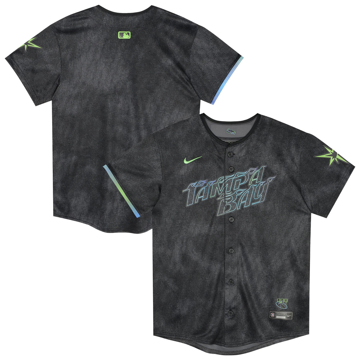 Preschool Tampa Bay Rays Nike Black City Connect Jersey
