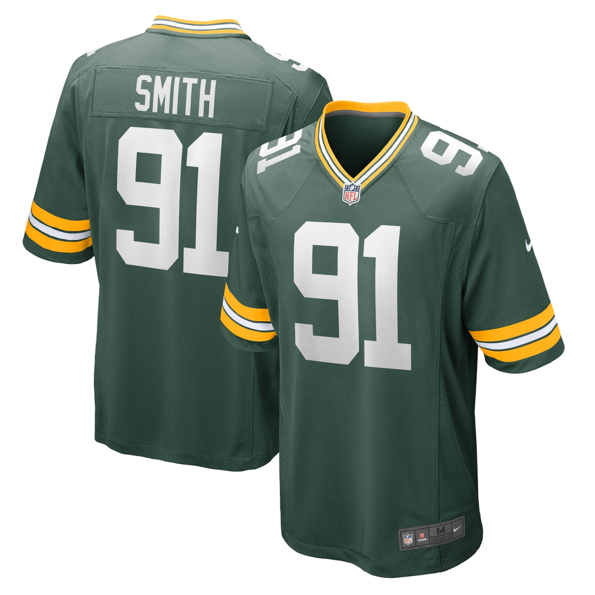 Preston Smith Green Bay Packers Nike Game Team Jersey Green