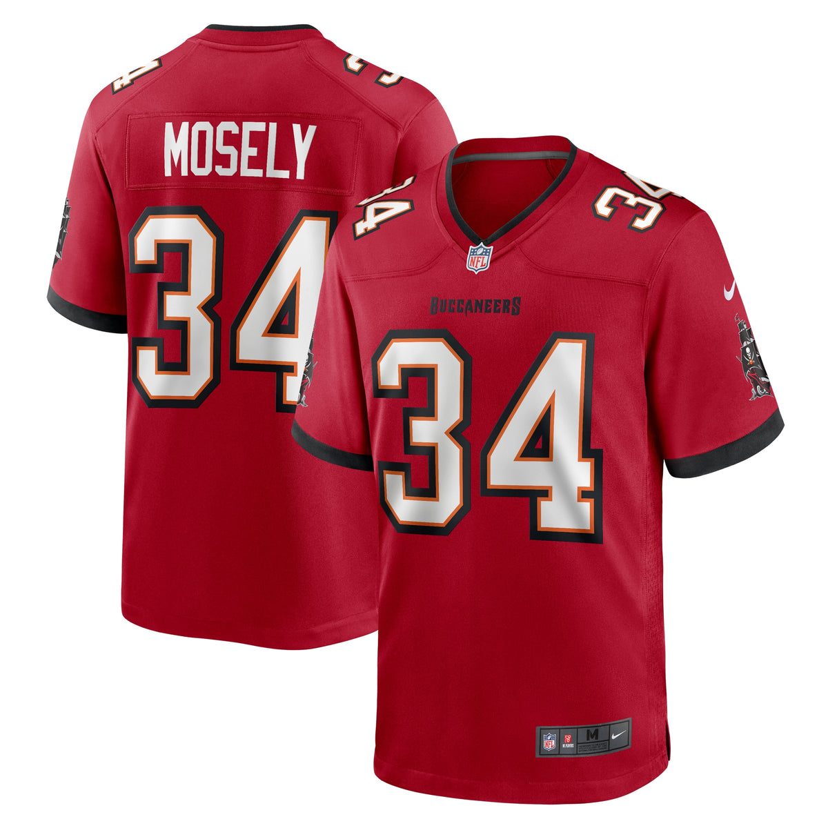 Quandre Mosely Tampa Bay Buccaneers Nike Game Jersey Red