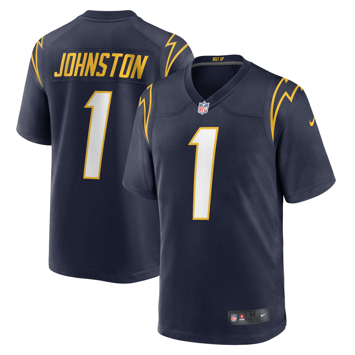 Quentin Johnston Los Angeles Chargers Nike Alternate Game Jersey Navy