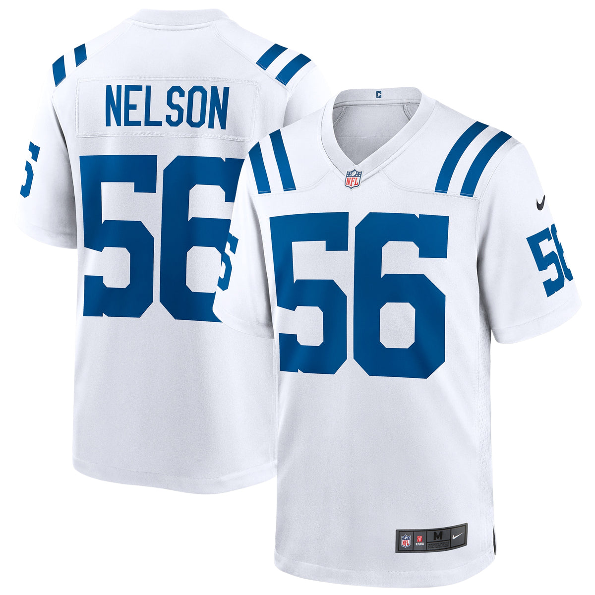 Quenton Nelson Indianapolis Colts Nike Game Player Jersey White