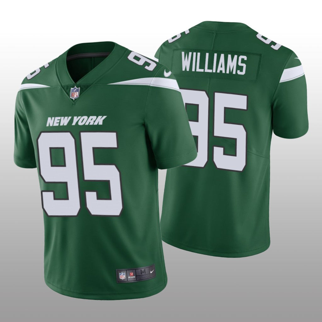 Quinnen Williams New York Jets Green Draft Vapor Limited Jersey